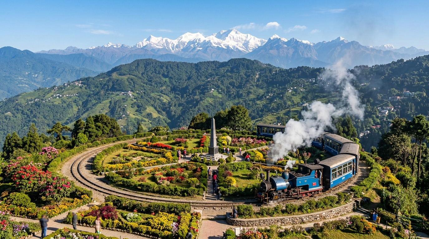 Batasia Loop & Ghoom Monastery